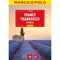 Mairdumont MARCO POLO Reiseatlas Frankreich 1:300.000: