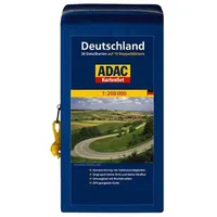 Mairdumont ADAC StraßenKarte Deutschland in Kartentasche