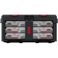 KETER Stack & Roll 253380 Werkzeugaufbewahrungs-Set, robust, 3 Stück