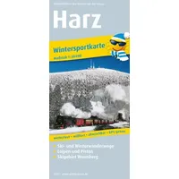 Freytag-Berndt und ARTARIA Harz Wintersportkarte 1 : 50 000