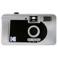 Kodak 490349 S-88 35 mm Filmkamera motorisiert, Selbstaufziehfunktion, Silber/schwarz