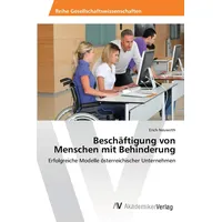 Av Akademikerverlag Beschäftigung von Menschen mit Behinderung