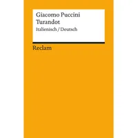Reclam, Philipp Turandot. Italienisch/Deutsch