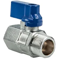 Tecuro MINI Kugelhahn Innengewinde Rp 3/8 Zoll x Außengewinde