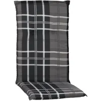 Nyvi Gartenstuhl-Auflage Barcelona – Hochlehnerauflage für Gartenstühle Anzahl:4er Set;Dessin:Anthrazit