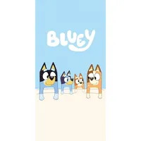 Jerry Fabrics Bluey Strandtuch Urlaub Kinder Schwimmen Kinder Badetuch