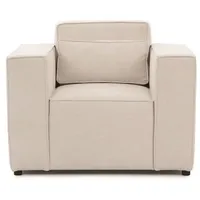 Fun Möbel Sessel Waldo Stoff Brooklyn Pearl 1-St. 75