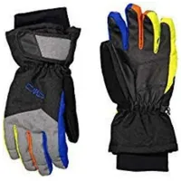 CMP Ski Gloves nero-royal-limeade (34BN) 5