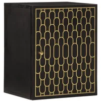 VidaXL Bad-Wandschrank 38x33x48 cm Massivholz Mango vidaXL
