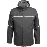 QUALITEX HIGH QUALITY WORKWEAR Hardshelljacke RESIST anthrazit Herren: M