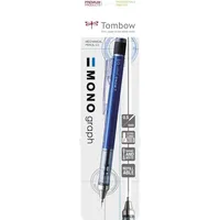 Tombow MONO graph Druckbleistift blau HB 0,5 mm, 1