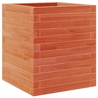 VidaXL Pflanzkübel Wachsbraun 40x40x46 cm Massivholz Kiefer