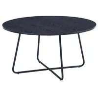 Home Deluxe Couchtisch Rund NOVARA - Farbauswahl Dark Oak