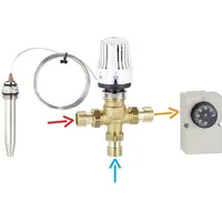 Emmeti s.p.a Emmeti 3-Wege Thermomischer / Festwertregler für Heizung,