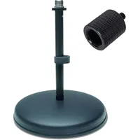 Keepdrum MS032 Mikrofon Tischstativ SA Gewindeadapter 5/8" Female -1/4"