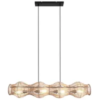 ECO-Light BAMBOO 9510 S4-H BA Pendelleuchte E27 Bambus, Natur