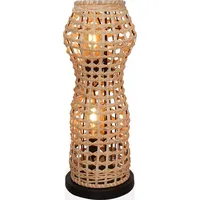 ECO-Light CAPELLA 9520 PT2 RT Stehlampe E27 Rattan, Natur