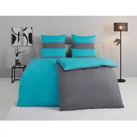 Tom Tailor HOME "Henry", grau (türkis, anthrazit), B/L: 135cm