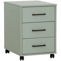 Schildmeyer Rollcontainer Ruby pastellgrün 3 Auszüge 40,1 x 50,0