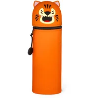 Legami 2-in-1 Weiche Silikontasche - Kawaii, Giraffe Schultasche, Tischstifthalter,