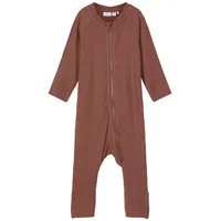 NAME IT Strampler für Mädchen Marron 92