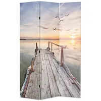 VidaXL Raumteiler klappbar 120 x 170 cm See mit