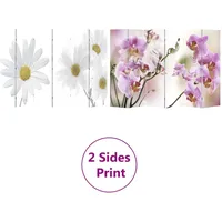 VidaXL Raumteiler klappbar 217x170 cm Blume