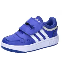 Adidas Jungen Unisex Kinder Hoops Schuh königsblau|königsblau|WEISS 23