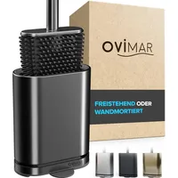Ovimar Toilettenbürste Falketind | Gunmetal | Silikon Klobürste |