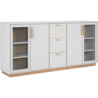 Finori Split Sideboard steingrau - grau - BHT 204x94x40