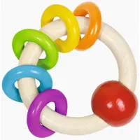 GoKi Greifling 5 Regenbogenringe mehrfarbig