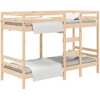 VidaXL Etagenbett 80x200 cm Massivholz Kiefer