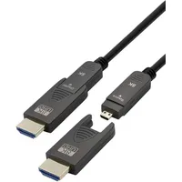 Maxtrack HDMI Anschlusskabel 30 m Schwarz C504-50ML 8K UHD