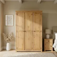 CARO-Möbel Kleiderschrank Cancun 118 x 175 x 0 cm