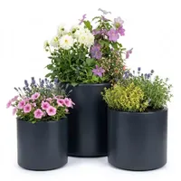 Prosperplast Blumentopf 47 x 45 cm Anthrazit