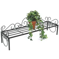 DanDiBo Ambiente DanDiBo Blumenregal Metall Schwarz 75 cm Blumenständer