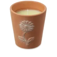 MARELIDA Duftkerze CITRONELLA - Outdoorkerze in Terrakotta Topf mit