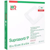 Lohmann & Rauscher SUPRASORB P PU-Schaumv.selbstklebend 15x15cm