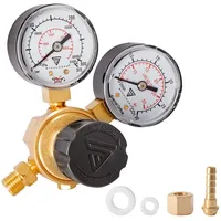 STAHLWERK Mini Druckminderer Druckregler 200 Bar für Argon CO2