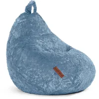 Green Bean Sitzsack Grau, Textil, Füllung: Styroporkugeln, Oval, 45x60x45