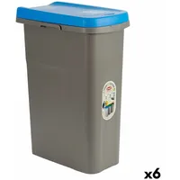 Stefanplast Papierkorb Stefanplast Blau Grau Kunststoff 25 L [6