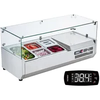 Vevor 140 W Gekühlte Gewürzstation für die Arbeitsplatte, mit