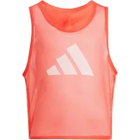 Adidas Training Bib Leibchen Mini Kinder - orange 110
