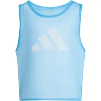 Adidas Training Bib Leibchen Mini Kinder - blau 104