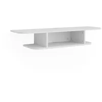 Vicco Lorio TV-Lowboard 105 x 18,2 cm Weiß Spanplatte