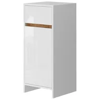 Vicco Midischrank Detmold Weiß Eiche 35 x 82 cm