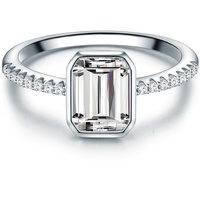 Trilani Ring Sterling Silber Zirkonia in 58 Damen