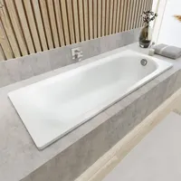 Kaldewei Saniform Badewanne 112230003001, 175x75cm, Antislip Perl-Effekt, weiß