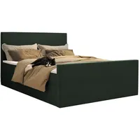 Kaiser Möbel Boxspringbett mit bettkasten und topper VIESTA stoff