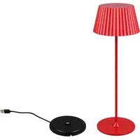 Trio Reality Leuchten LED Außen Akku Tischleuchte Suarez R57706110,